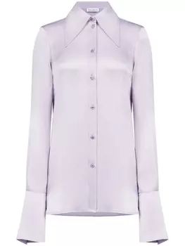 Nina Ricci рубашка с длинными рукавам, фиолетовый