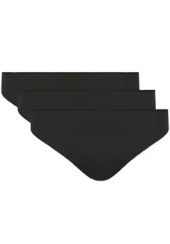 Nina Von C. Трусы Jazz-Pants "Secret" (3 шт. в упаковке, 3 шт.), мягкая микрофибра, почти незаметная и удобная в носке, черный