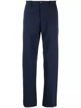 Nine In The Morning брюки прямого кроя из смесовой шерсти, синий