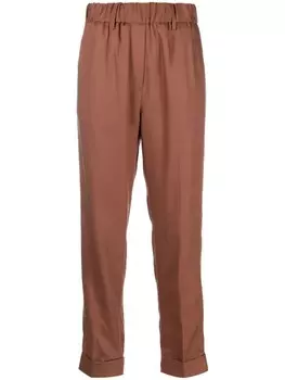 Nine In The Morning брюки с эластичным поясом, коричневый