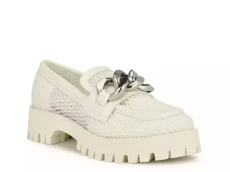 Nine West Afer Loafer, белые