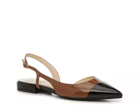 Nine West Dearist Flat, черный/коричневый