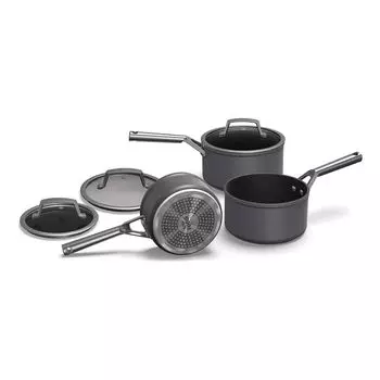 Ninja C33000EU Foodi ZEROSTICK, 3 предмета. Набор серых кастрюль, серый