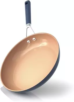 Ninja CW40026 Керамическая сковорода диаметром 10, Navy Blue