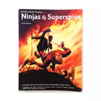 Ninjas & Superspies (1st Edition), Ninjas & Superspies, мягкая обложка