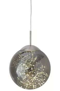 Nino Leuchten Светодиодный подвесной светильник с 1 лампочкой, вкл. 1x12 Вт; 34153002, серый