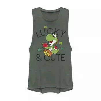 Nintendo Super Mario Yoshi для юниоров Lucky & Cute Muscle Tank Licensed Character