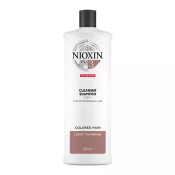 Nioxin System 3 шампунь против выпадения для окрашенных и слегка редеющих волос, 1000 мл