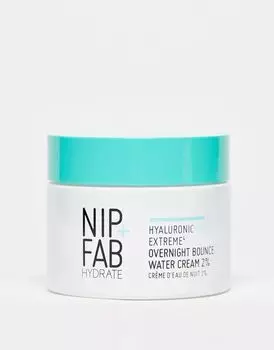 Nip+Fab – Hyaluronic Fix Extreme4 Overnight Bounce Water Cream 2% – ночной крем, 50 мл