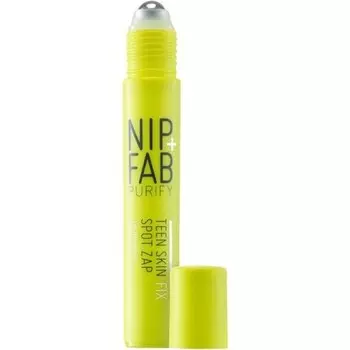 Nip + Fab Teen Skin Fix Spot Zap Gel для лица с салициловой кислотой, экстрактом гамамелиса и васаби для устранения темных пятен, профилактики акне и очищения пор Nip+Fab