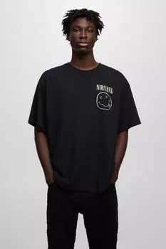 Нирвана футболка PULL&amp;BEAR