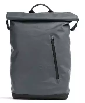 Nishi Matsuyama Nishi Рюкзак со складной крышкой 15 дюймов из органического хлопка Aunts & Uncles, серый
