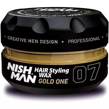 Nishman Гель-воск для укладки волос Nish Man Gold 150 мл