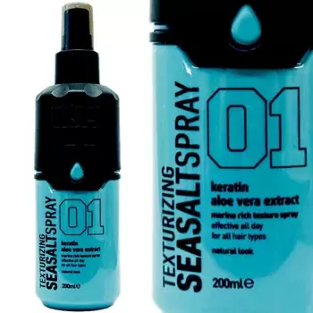 Nishman - Sea Salt Spray - Текстурирующий тоник для волос на основе морской соли 200мл