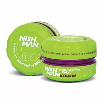 Nishman Wax Pomade КЕРАТИН 05 150 мл