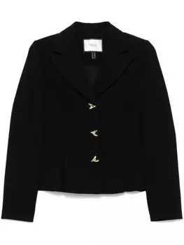 NISSA однобортный блейзер, черный