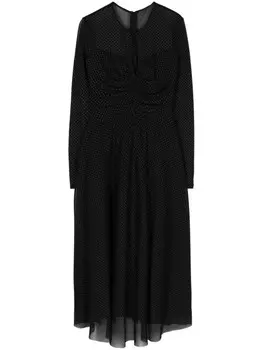 NISSA платье с заклепками, черный