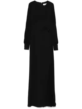 NISSA плиссированное платье, черный