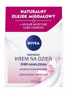 Nivea 24H Nawilenia дневной крем для лица, 50 ml