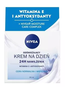 Nivea 24H Nawilenia дневной крем для лица, 50 ml