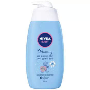 Nivea Baby защитный шампунь и пена для ванн для детей, 500 мл