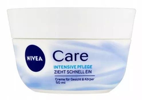 Nivea Care, Крем для лица, рук и тела, 50мл