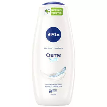 Nivea Creme Soft Care Shower Ухаживающий гель для душа 500мл