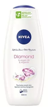Nivea Diamond & Argan Oil гель для душа, 500 ml