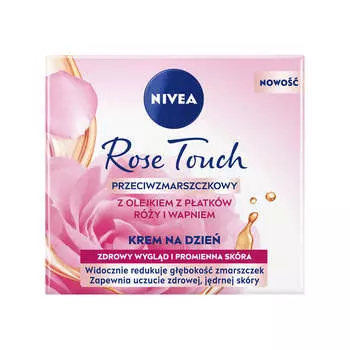Nivea Дневной крем против морщин Rose Touch с маслом лепестков розы и кальцием 50мл