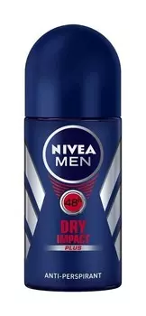 Nivea, Dry Impact, Шариковый дезодорант для мужчин, 50 мл