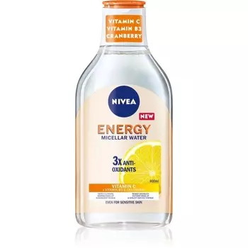 Nivea Energy освежающий мицеллярный флюид с витамином С 400 мл