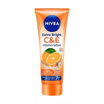 Nivea Extra Bright C E Витаминный лосьон 180 мл. Новости и события в мире, Orange