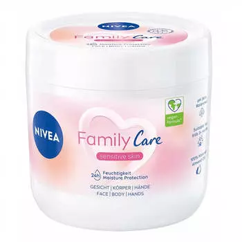 Nivea Family Care легкий увлажняющий крем для лица, тела и рук 450мл