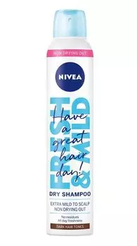 Nivea Fresh&Mild Dark Tones шампунь для сухих волос, 200 ml