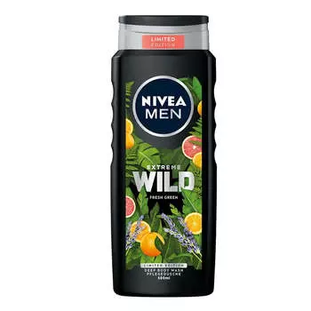 Nivea Гель для душа Men Extreme Wild Fresh Green 500мл