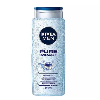 Nivea Гель для душа Men Pure Impact 500мл