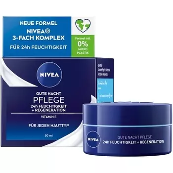 NIVEA Good Night Care 24h Увлажнение + Регенерация для любого типа кожи