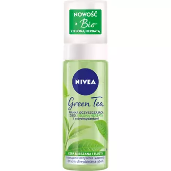 Nivea Green Tea очищающая пенка для лица, 150 мл
