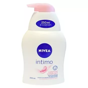 Nivea Intimo успокаивающий гель для душа и мыло 250 мл дозатор