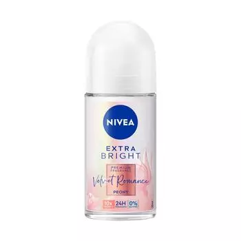 Nivea Экстра-яркий аромат премиум-класса Velvet Romance Peony в рулоне 50 мл, Pink