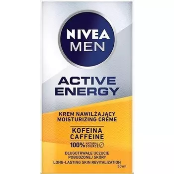 Nivea Men Active Energy Крем Nawil?Aj?Cy Do Twarzy 50мл M