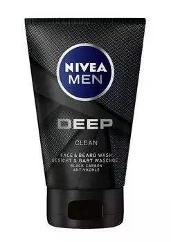 Nivea Men Deep Clean гель для лица, 100 ml