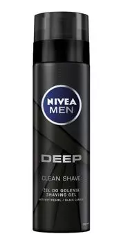 Nivea Men Deep Clean Shave гель для бритья, 200 ml