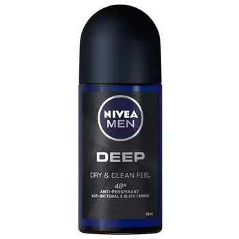 Nivea Men Deep Dry&Clean Feel шариковый антиперспирант 50 мл