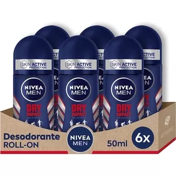 Nivea Men Dry Impact W2 50мл