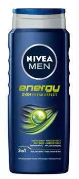 Nivea Men Energy гель для душа, 500 ml