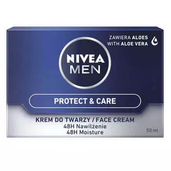 Nivea Men Protect & Care Интенсивно увлажняющий крем для лица 50мл