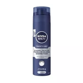 Nivea Men Protect & Care Защитная пена для бритья 200 мл, New