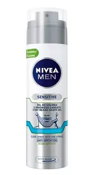 Nivea Men Sensitive гель для бритья, 200 ml