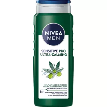 Nivea MEN Sensitive PRO гель для душа для мужчин, 500 мл